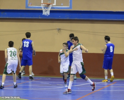 Triple dedicado para cerrar el partido.