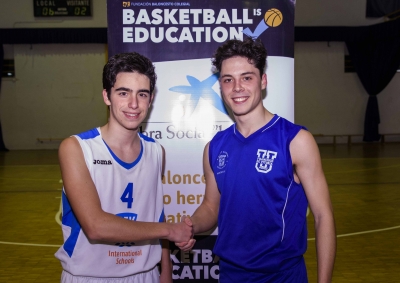 Manuel Verdes (Everest) y Nicolás Linares (Sek)