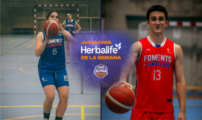 ‘Fomentan MVP’: Ignacio Rupérez y Adriana de la Plaza, Jugadores de la Semana en Madrid