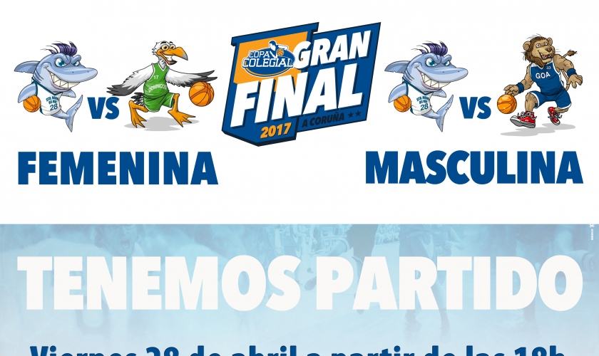 Gran final de la Copa Colegial de A Coruña este viernes en Santa María del Mar