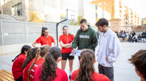 Historias colegiales: Lluís Trenchs entrenará en Pequecopa... ¡a su tercer colegio!