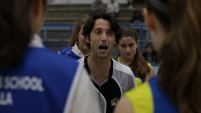 Huddle de Pablo Delgado Mesa - Baloncesto Colegial Sevilla