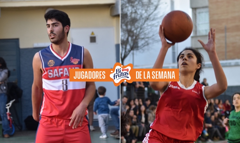 Irene y Jaime, de Safaur, son los jugadores de la semana Irene y Jaime, de Safaur, son los jugadores de la semana