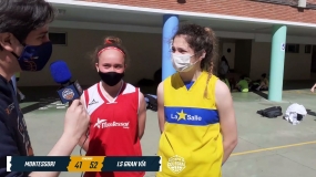 Izarbe Cotoli y Marta Pozo, entrevistadas tras el Montessori - La Salle Gran Vía