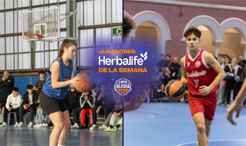 Jan Camps (Badalonès) y Èlia Pla (Joan Pelegrí), MVP