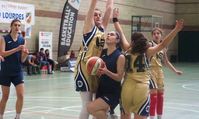 Jesús y María y Lourdes, campeones de la Copa Colegial Valladolid