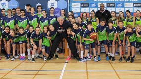 Joe Arlauckas y Audie Norris llevan la magia de la Copa Colegial al Liceo Sorolla