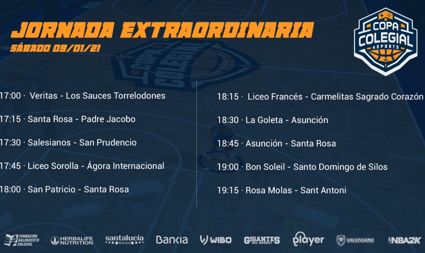 Jornada Extraordinaria de la Copa Colegial eSports