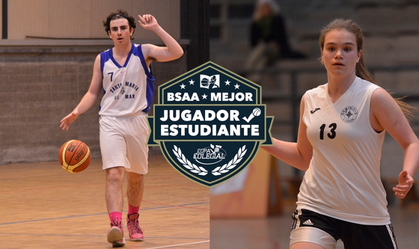 Juan Dorrego y Sofía Figueroa, Premio BSAA al mejor Jugador-Estudiante