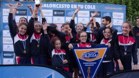 "Juntas hacemos un gran equipo". Las campeonas de la PequeCopa valoran su torneo