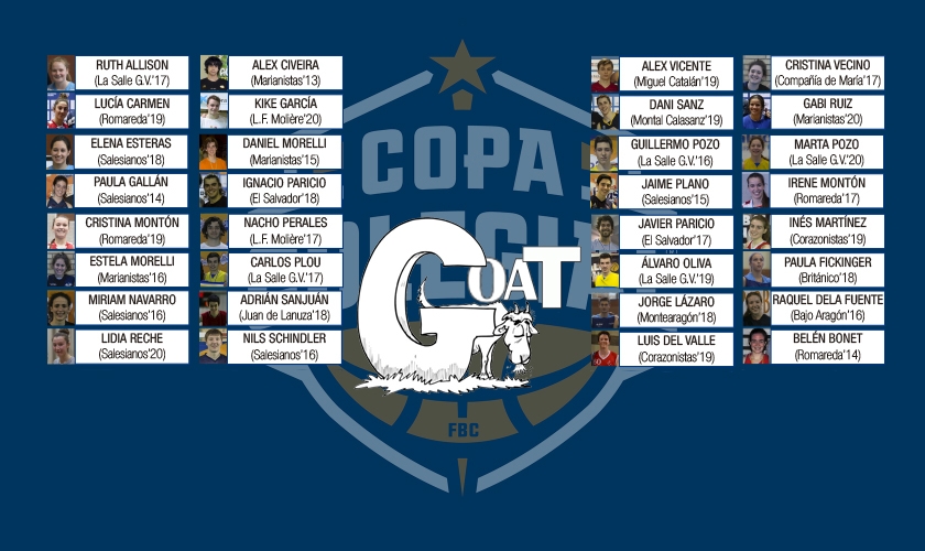 La batalla del G.O.A.T. de Copa Colegial Zaragoza: ¿quiénes son los mejores de la historia?