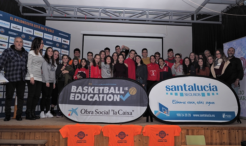 La Copa Colegial Valladolid 2020 da sus primeros pasos en el IES Emilio Ferrari