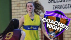 La historia colegial de Coach Leah: de Zaragoza a Barcelona a por el sueño del Coaches Night 