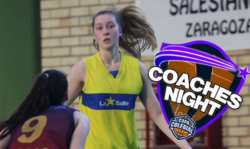 La historia colegial de Coach Leah: de Zaragoza a Barcelona a por el sueño del Coaches Night 