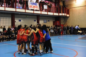 Huddle antes del salto 