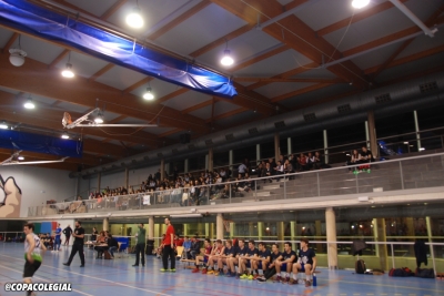 El pabellón a reventar