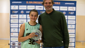 Laia Esteban (Virolai), MVP femenina de la Copa Colegial BCN 2023