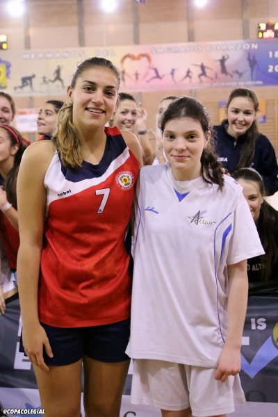 Natalia González y Alba Rodríguez