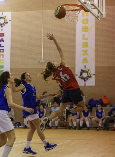 Alejandra Campos entrando a canasta
