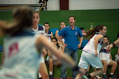 Mucha emoción y nervios en el partido
