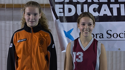 Eva Simeón y Paula Fickinger