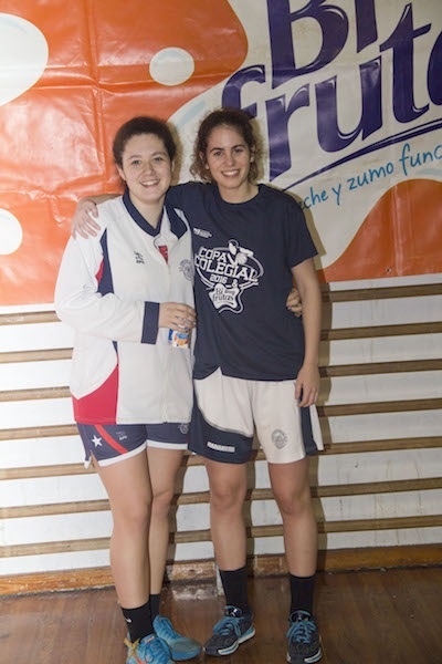 Vacino y Morelli amigas y MVP