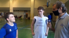 Las palabras post partido de Nacho Pinazo y José Luis Fons