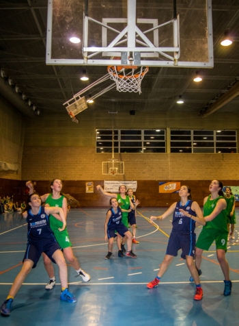 Perfecto bloqueo del rebote