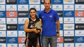 Laura Rodríguez, reina del triple por regularidad