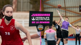 Laura Ruiz y Manuel Fernández: dos Jugadores Herbalife Nutrition de la semana determinantes