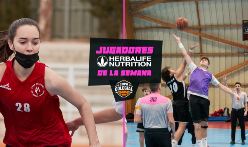 Laura Ruiz y Manuel Fernández: dos Jugadores Herbalife Nutrition de la semana determinantes