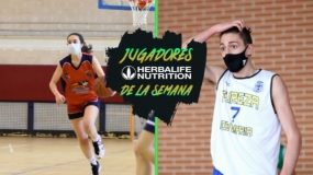 Líderes de su equipo; Guillermo Martínez y Elena Ortiz, Jugadores Herbalife de la Semana