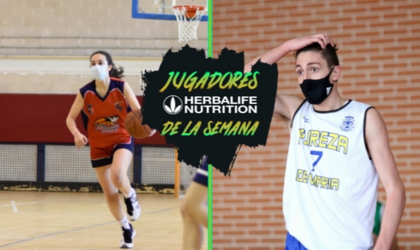 Líderes de su equipo; Guillermo Martínez y Elena Ortiz, Jugadores Herbalife de la Semana