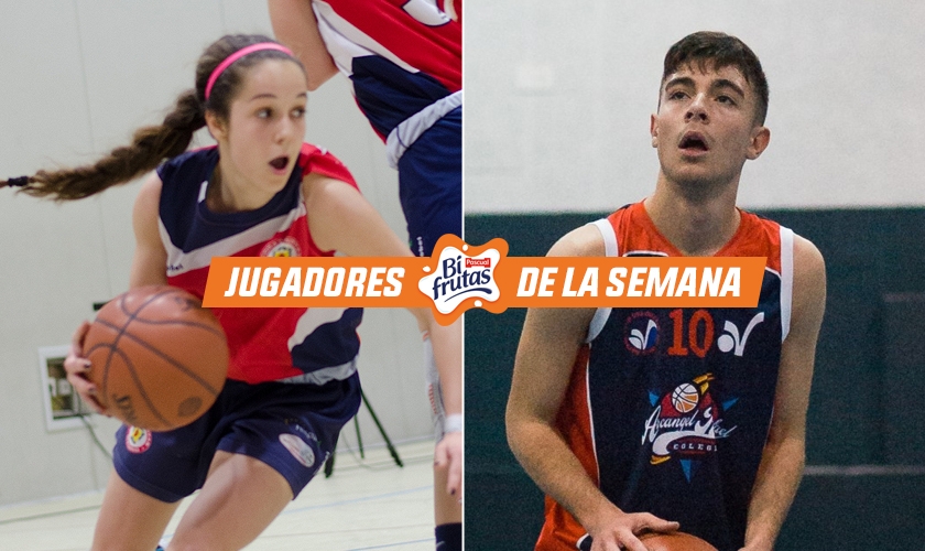 Líderes de sus colegios...y de Madrid. Daniel García y Carmen Hevia, Jugadores Bifrutas