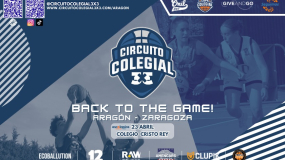Llega a Zaragoza el Circuito  Colegial 3x3. ¡Abierta la inscripción! 