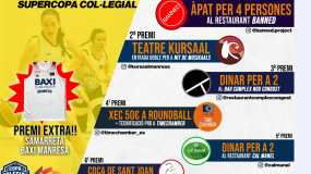 Los 7 premios de la Supertómbola de la Supercopa: todos con firma manresana