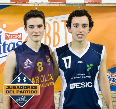 Torre y Espelosín, elegidos MVPs Under Armour