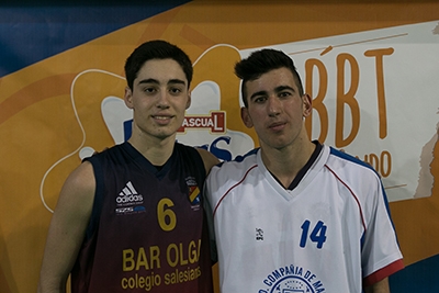 Plano y Tabuenca, MVPs del partido