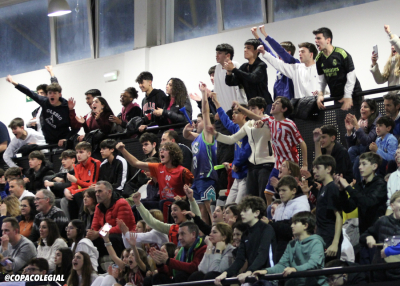 El pabellón se llenó