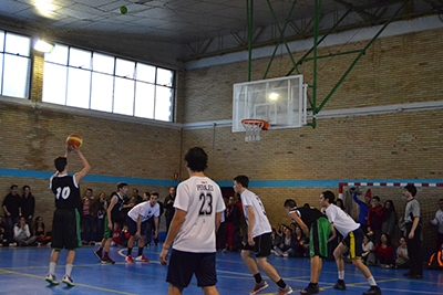 Cristóbal en la línea de tiros libres