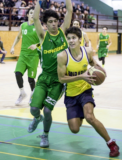 Mirabal jugó con determinación