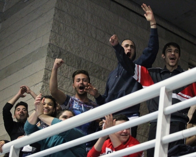 La afición contenta con su equipo