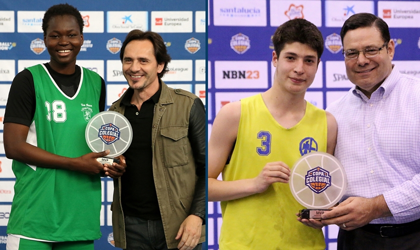 Los mejores de Madrid: Aminata Sangare y Nicolás Gutiérrez, MVP del Torneo
