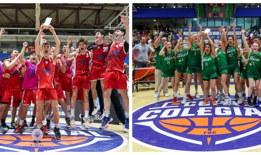 Los Sauces La Moraleja (chicas), y Joyfe (chicos), campeones de la Copa Colegial Madrid 2022