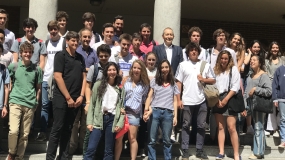 Los valores y  el Talento Colegial de José Luis Llorente impresionan en Fomento Fundación