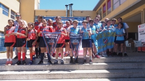 Lourdes y San Agustín recogen el testigo como campeones de la Pequecopa Valladolid