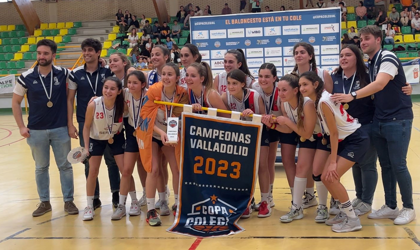 Lourdes y San Agustin reinan en la Copa Colegial Valladolid