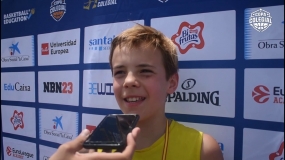 Lucas Gancedo, MVP del Jamboree: "Cuando han dicho mi nombre me he puesto nervioso"