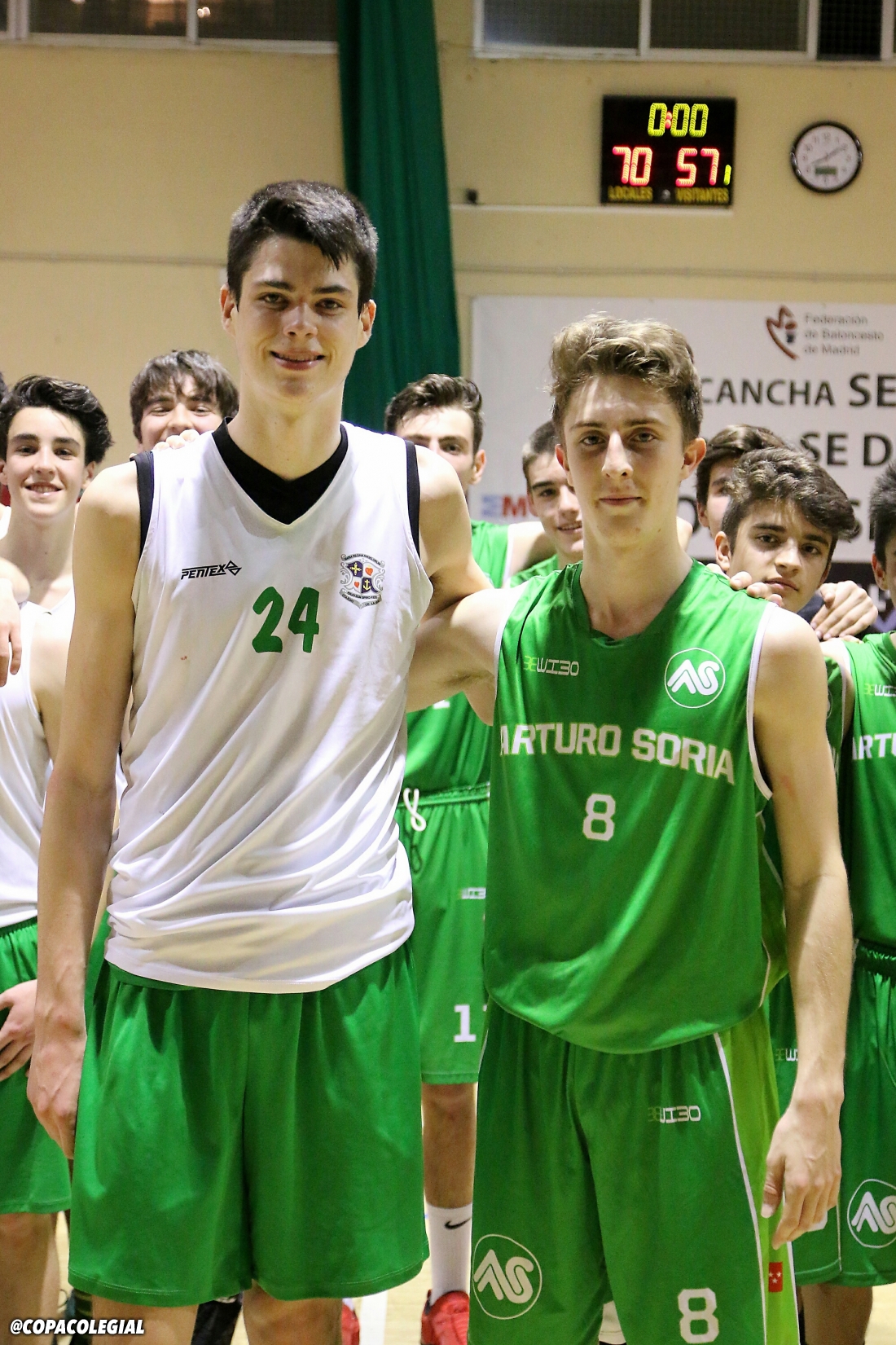 Arturo Soria vs. Irlandesas (Masculino)