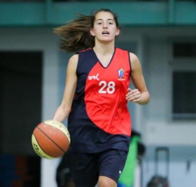 Carmen Martín, en acción